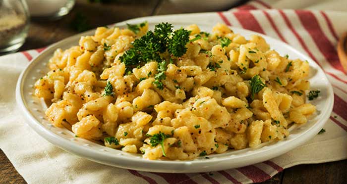 homemade spaetzle recipe