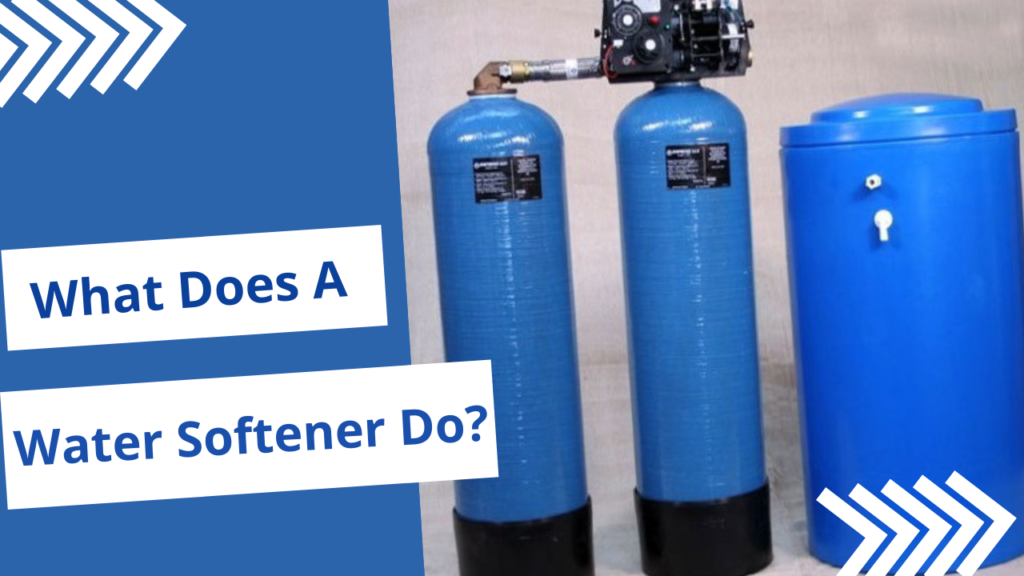 What does water softener do?