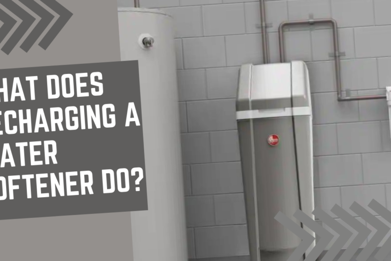 What Does Recharging a Water Softener Do?