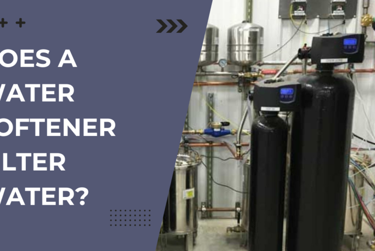 Does a Water Softener Filter Water?
