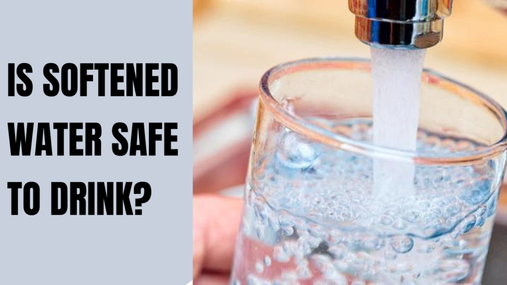 Is softened water safe to drink? - Health Concerns