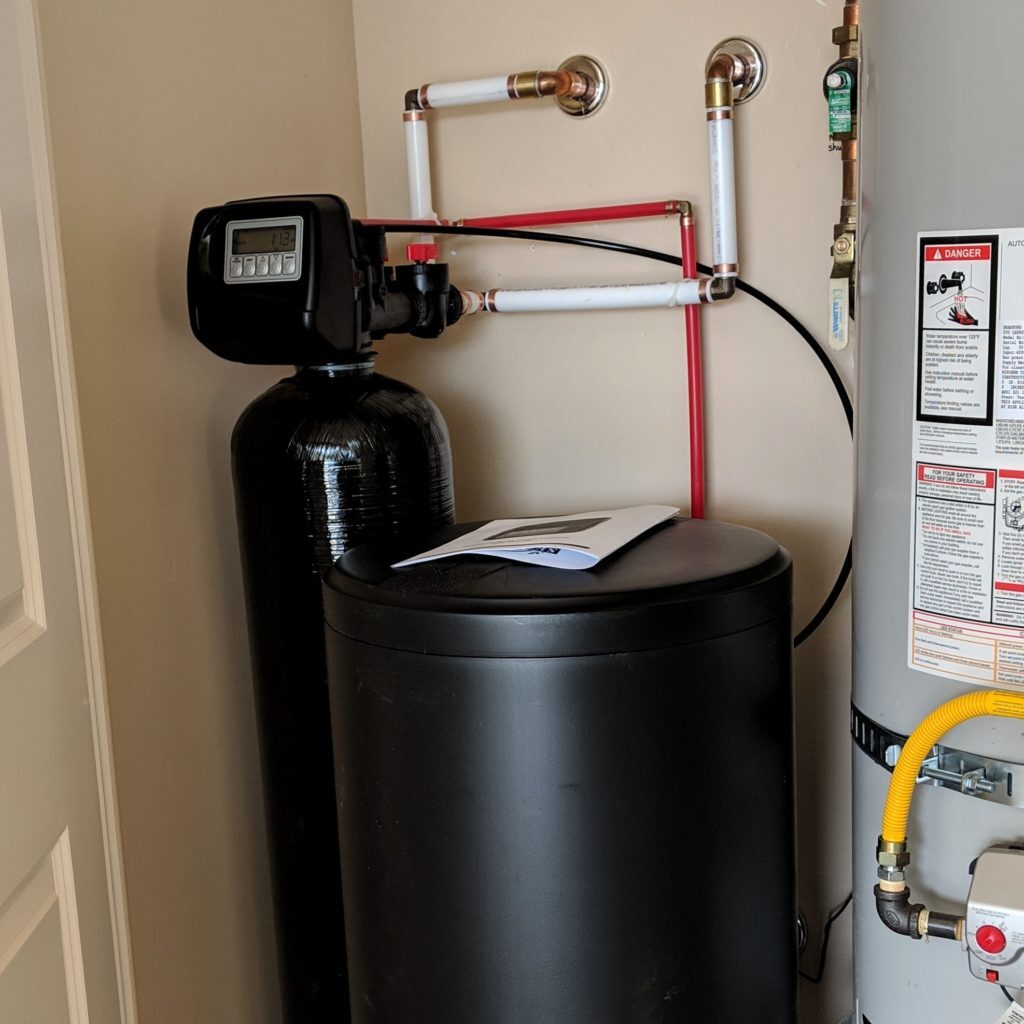 What happens if water softener is set too high?