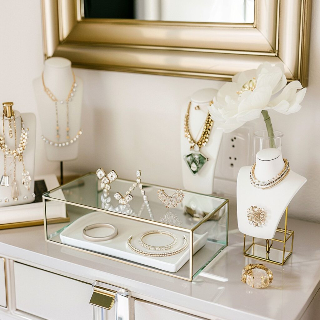 decorative jewelry dispay